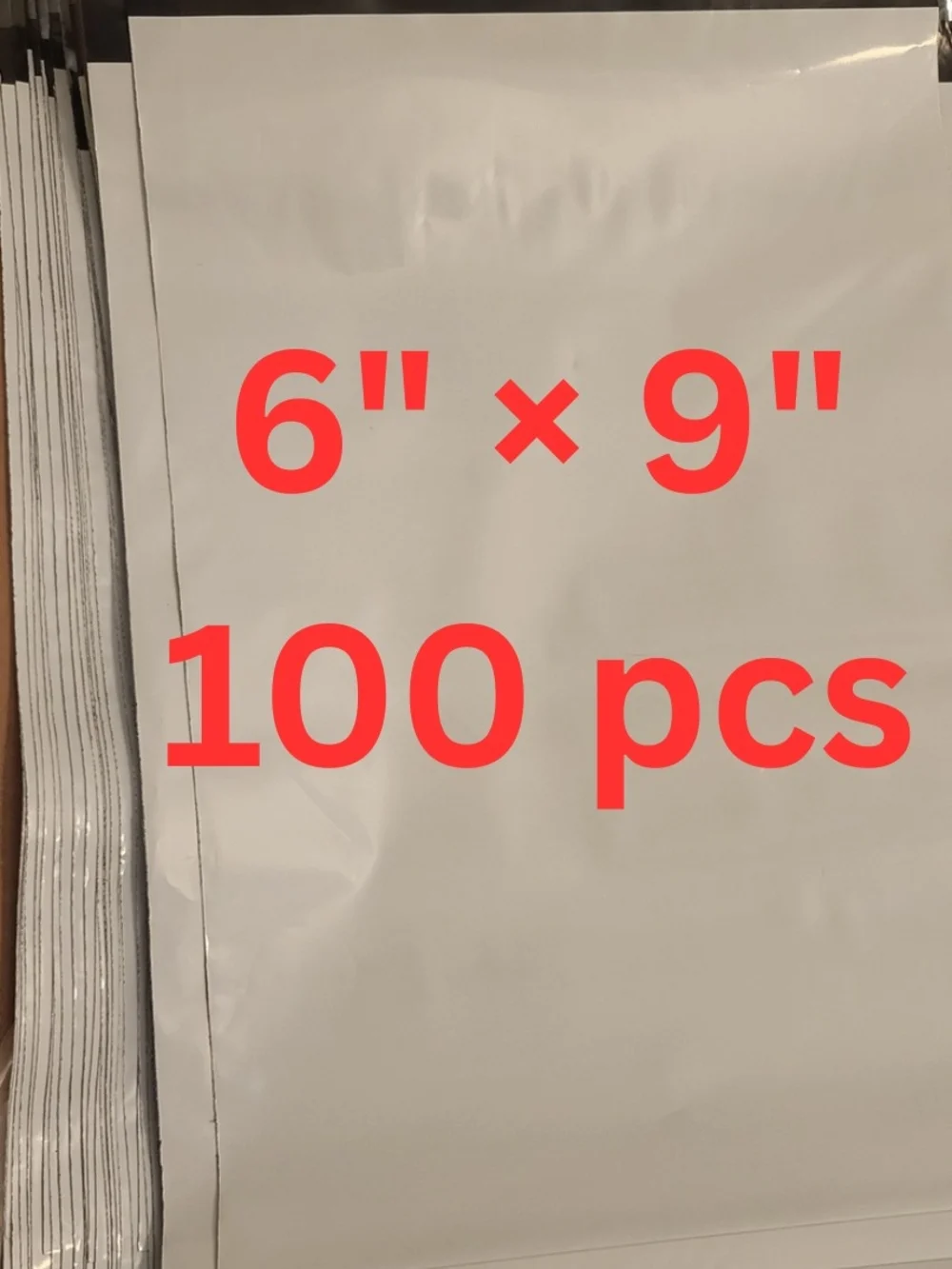 White Poly Mailer Bags 6